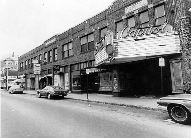The Capital Theater, New Bedford, MA in the 1970's